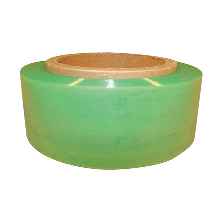Zoro Select Hand Stretch Wrap 2" x 1000 ft., Cast Style, Green 15A964
