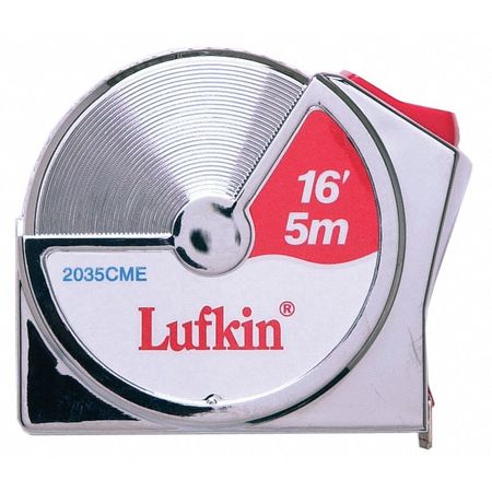 CRESCENT LUFKIN 16 ft Tape Measure, 3/4 in Blade 2035CME