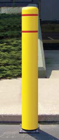 ZORO SELECT Flexible Bollard, Fold Down, 7-7/16" 111CM