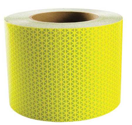 ORALITE Reflective Tape, W 6 In, Lime 19718