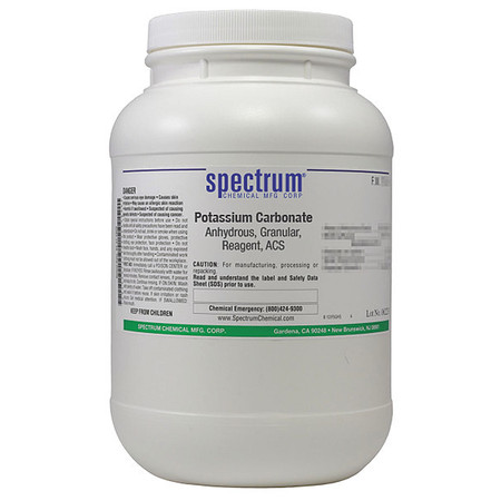 SPECTRUM K Carbonate, Anhdrs, Grnlr, Rgnt, ACS, 2.5kg P1235-2.5KG