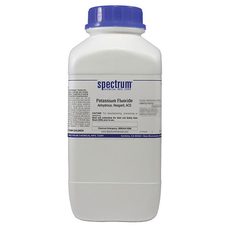 SPECTRUM K Fluoride, Anhdrs, Rgnt, ACS, 2.5kg P1306-2.5KG