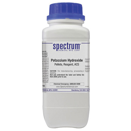 SPECTRUM K Hydroxide, Pellets, Rgnt, ACS, 1kg P1315-1KG