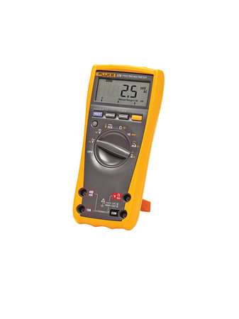 Fluke Digital Multimeter, 1,000 Max. AC Volts, 1,000 Max. DC Volts, 10 Max. AC Amps, 10 Max. DC Amps Fluke-179