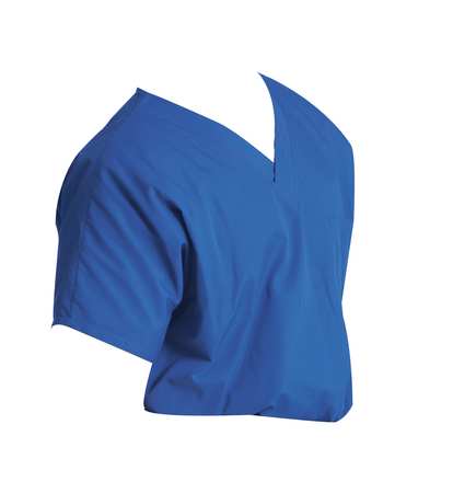 Scrub Zone Scrub Shirt, L, Blue, Unisex 71221