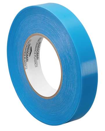 ZORO SELECT Film Tape, Polyolefin, Clear, 3/4In x 36 Yd 15D467