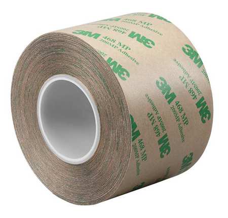 3M Adhesive Transfer Tape, Acrylic, 5.2 mil 3-20-468MP