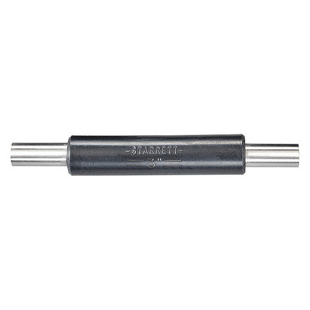 STARRETT End Measuring Rod, 1/4 In, w/Rubber Handle 234A-3