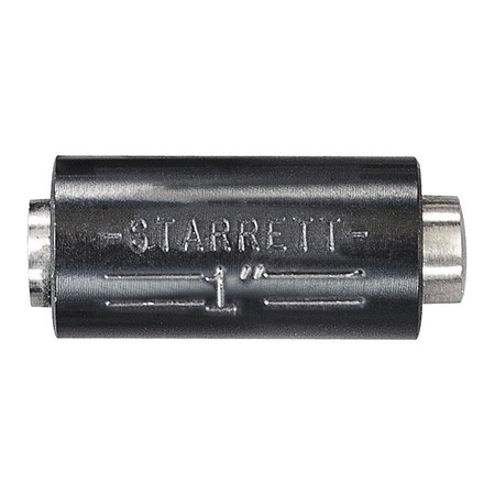 STARRETT End Measuring Rod, 1/4 In, w/Rubber Handle 234A-1