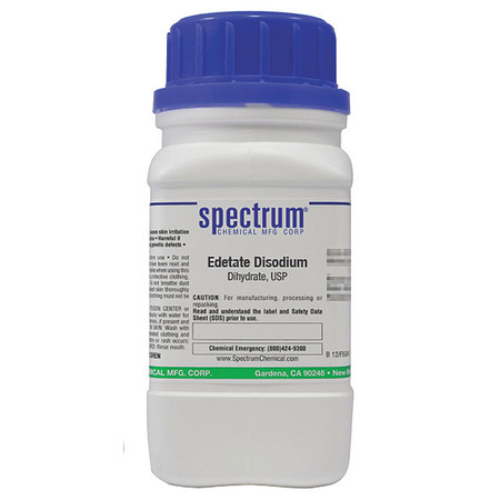 SPECTRUM Edetate Disodium, Dihydrate, USP-125g ED150-125GM