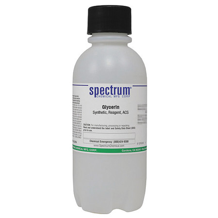 Spectrum Glycerin, Reagent, ACS-500mL G1012-500MLPL
