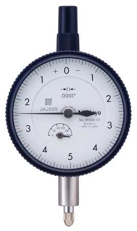 Mitutoyo Dial Indicator, 0 to 0.050 In, 0-5-0 2923AB-10