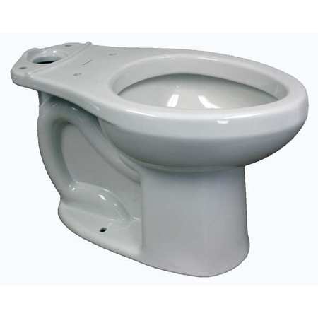 AMERICAN STANDARD Toilet Bowl, 1.0/1.6 gpf, Gravity Fed, Floor Mount, Elongated, White 3705216.020