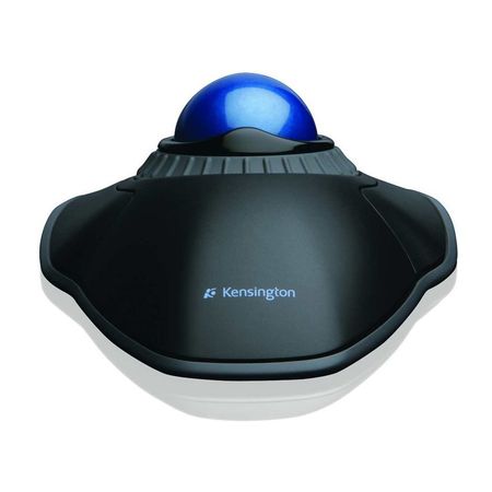 Kensington Trackball Mouse, Corded, Optical, Blck/Blue K72337US