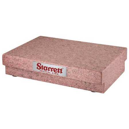 Starrett Granite Surface Plate, Pink, B, 24x36x6 80662