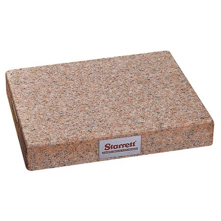 Starrett Granite Toolmakers Flat, Pink, 8x12x2 81803