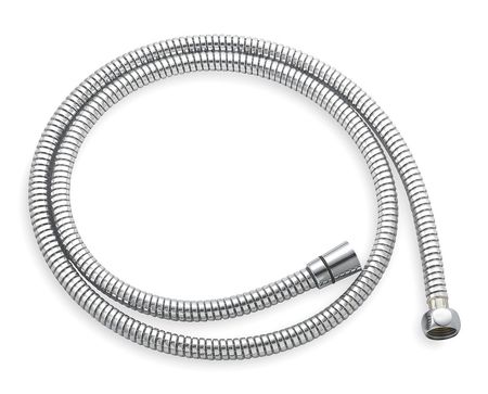 Trident 1/2" Flexible Shower Hose 59"L, Chrome 6PE12