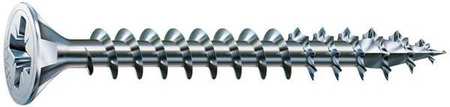 Spax Multi-Material Screw, Dacrotized Steel Flat Head 30 PK 4101820600603