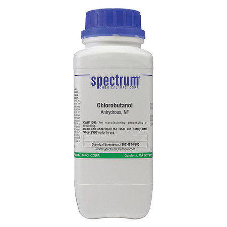 SPECTRUM Chlorobutanol, Anhydrous, NF, 500g CH123-500GM