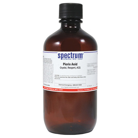 SPECTRUM Picric Acid, Crstl, Rgnt, ACS, 500g P1145-500GM