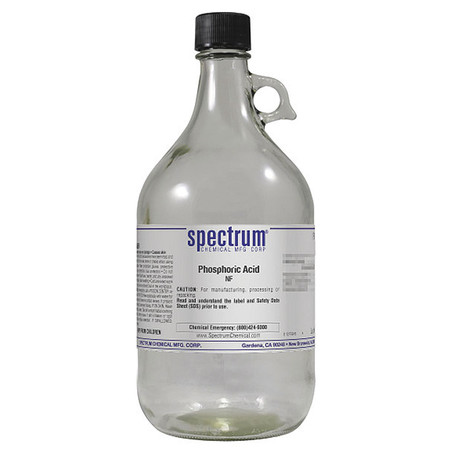 SPECTRUM Phosphoric Acid, NF, 2.5L, Gls PH175-2.5LTGL