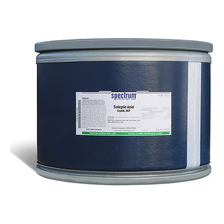 SPECTRUM Salicylic Acid, Crystal, USP, 12 kg SA125-12KG