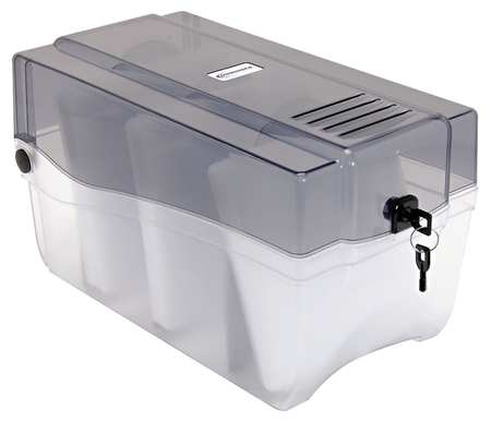 Innovera CD/DVD Storage Container, Holds 150 Discs IVR39502