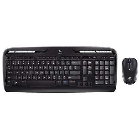 Logitech Keyboard/Mouse Set, Wireless, Optical LOG920002836