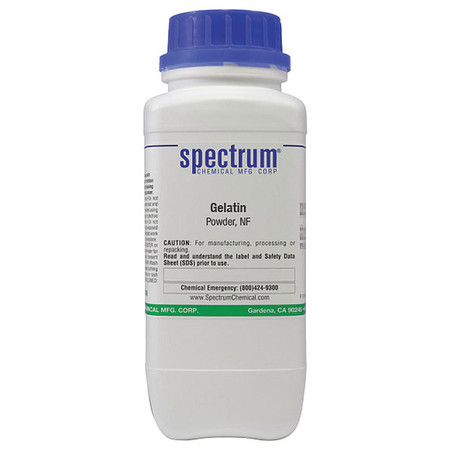 SPECTRUM Gelatin, Pwdr, NF, 500g GE105-500GM