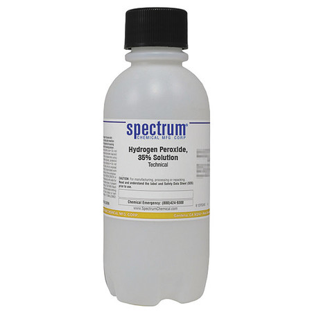SPECTRUM H2O2, 35 Pct Sltn, Technical, 500mL, Pls H1075-500MLPL