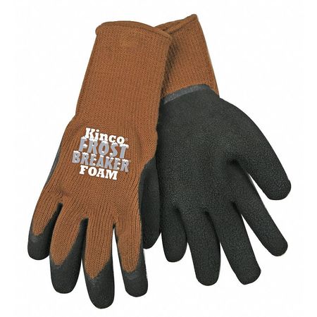 Kinco Coated Gloves, L, Brown, PR 1787-L