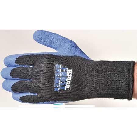 Kinco Coated Gloves, M, Black/Blue, PR 1789-M