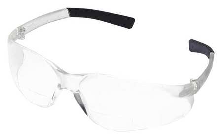 Condor Reading Glasses, +2.5, Clear, Polycarbonate 6PPA8