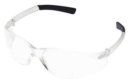 Condor Reading Glasses, +2.0, Clear, Polycarbonate 6PPA4