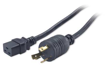 Apc Power Cord, L6-30P, SJT, 8 ft., Blk, 24A, 12/3 AP9896