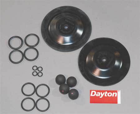 Dayton Pump Repair Kit, Fluid 6PY65