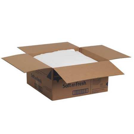 Georgia-Pacific Dry Wipe, White, Box, Plastic, 200 Wipes, 19 1/2 in x 39 in 80540