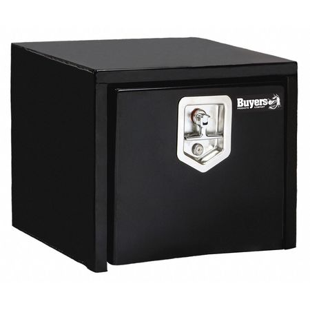 BUYERS PRODUCTS Truck Box, Underbody, Steel, 24"W, Black, 8.0 cu. ft. 1704300