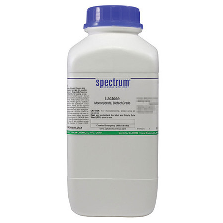 SPECTRUM Lactose, Mnhdrt, Biotc, 2.5kg L1037-2.5KG