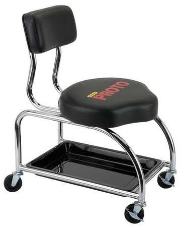 Proto Tool Trolley Stool, With Backrest, 300 lb. JFC1010