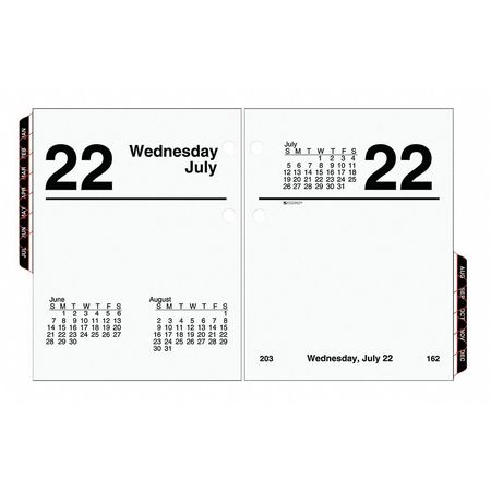 AT-A-GLANCE 3x3-3/4 Daily Desk Calendar Refill, White AAGE91950