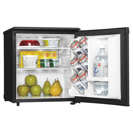 Danby Compact Refrigerator, 1.8 cu ft, Black DAR017A2BDD