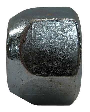 Zoro Select Wheel Nut, Hex Nut, 1/2-20, 5/8 In L, PK50 611-016