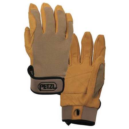 PETZL Rappelling Glove, XL, Beige, PR K52 XLT