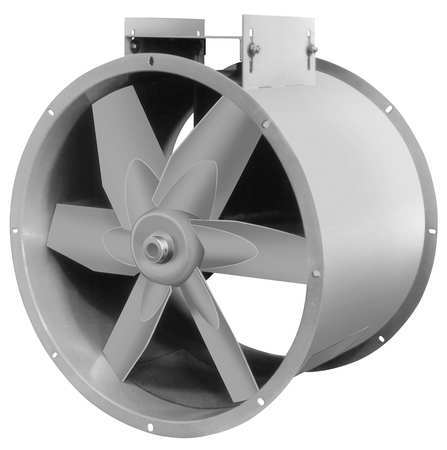 DAYTON Tubeaxial Fan, 51-3/4 In. H, 51-3/4 In. W 166260