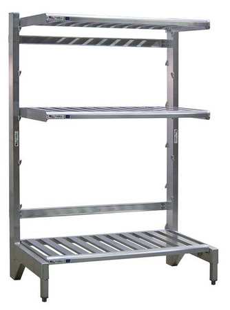 NEW AGE T-Bar Cantilever Shelving, 44 In. L 99874