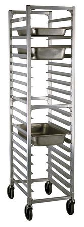 NEW AGE Steamtable Pan Rack, End Load, Capacity 20 1505