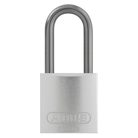 ABUS Lockout Padlock, KA, Silver, 1-1/2"H, PK12 72HB/40-40 KAx12 Silver