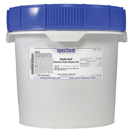 SPECTRUM Oxalic Acid, Dihydrate, Crstl, Rgnt, ACS, 12k O1025-12KG