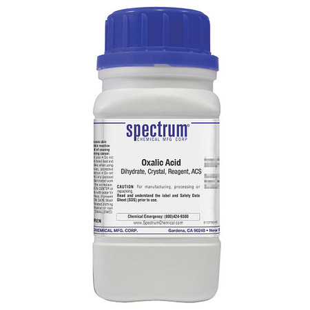 SPECTRUM Oxalic Acid, Dihydrate, Crstl, Rgnt, ACS, 125 O1025-125GM